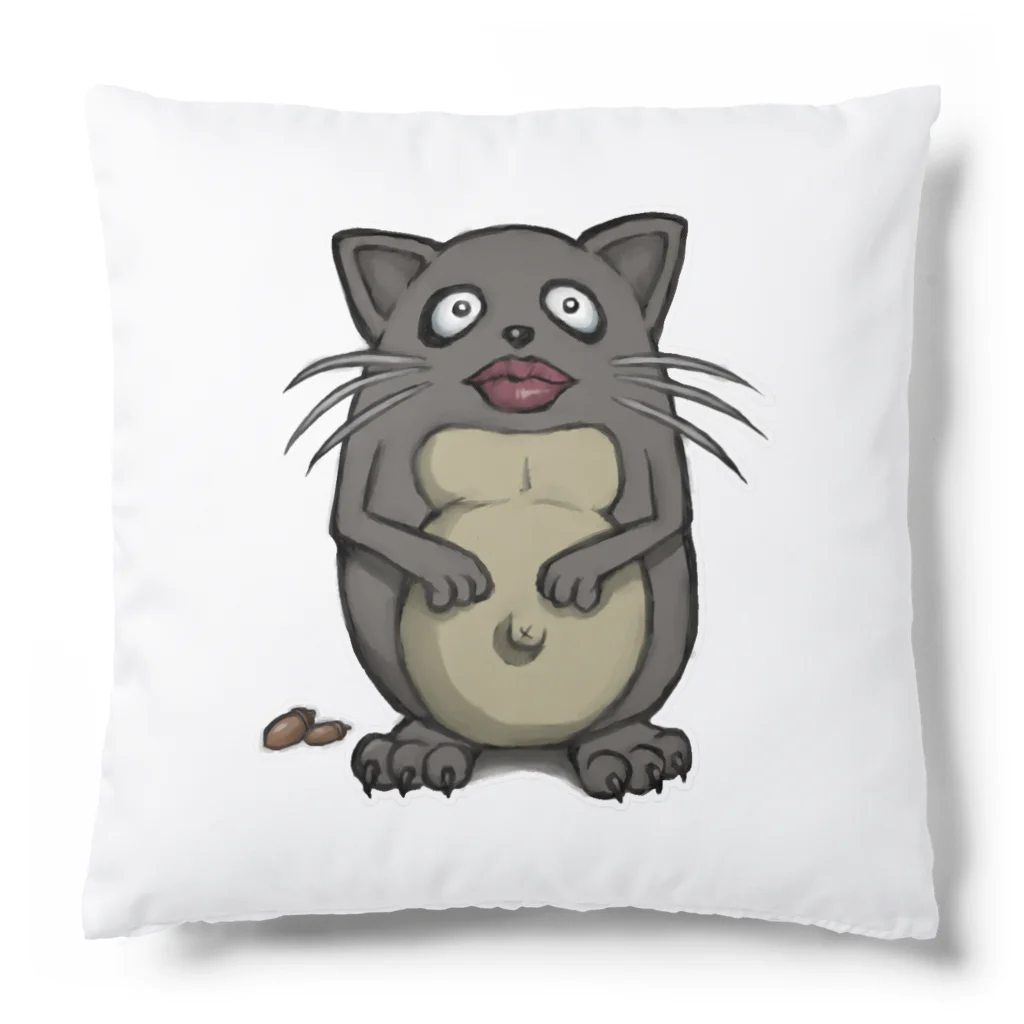 ニンニンshopのうしろのトグロ Cushion