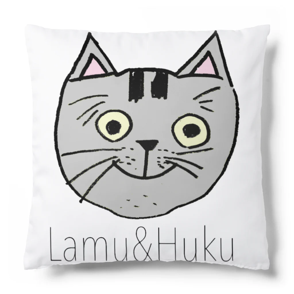 Lamu&Hukuのラム君とフクちゃん Cushion