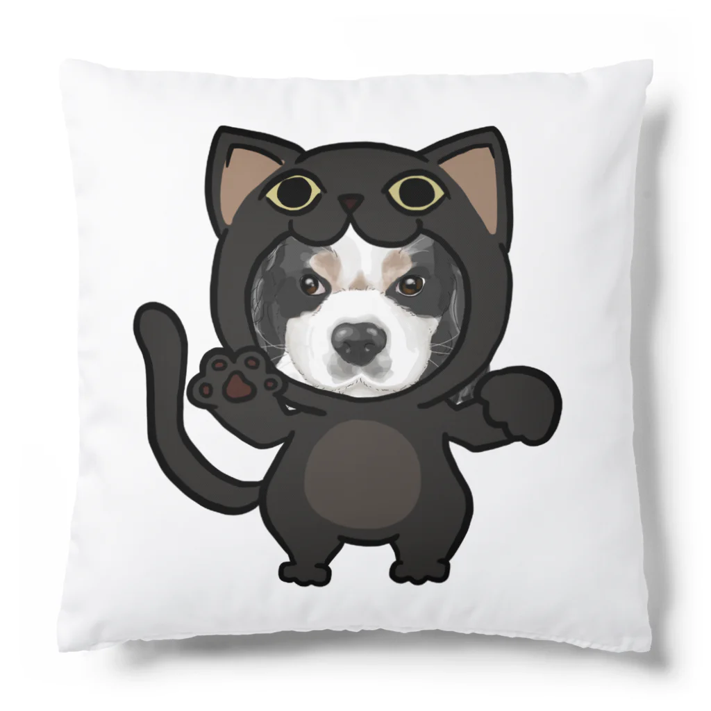 みきぞーん｜保護猫 ミッキー画伯と肉球とおともだちのmaruku Cushion