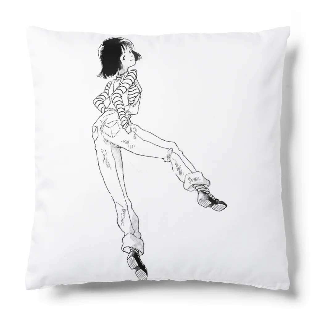 suu_uのオーバーオール女子 Cushion