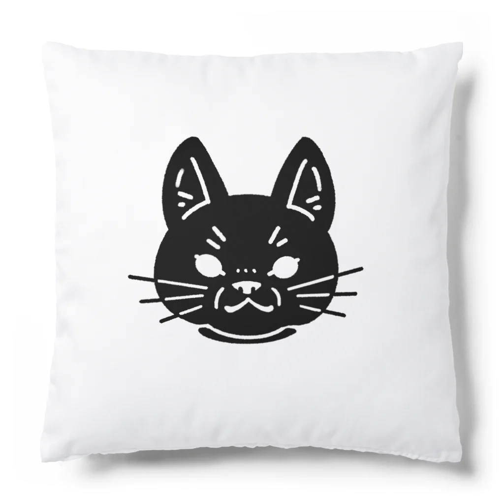 森のおかあさんのくろねこ Cushion