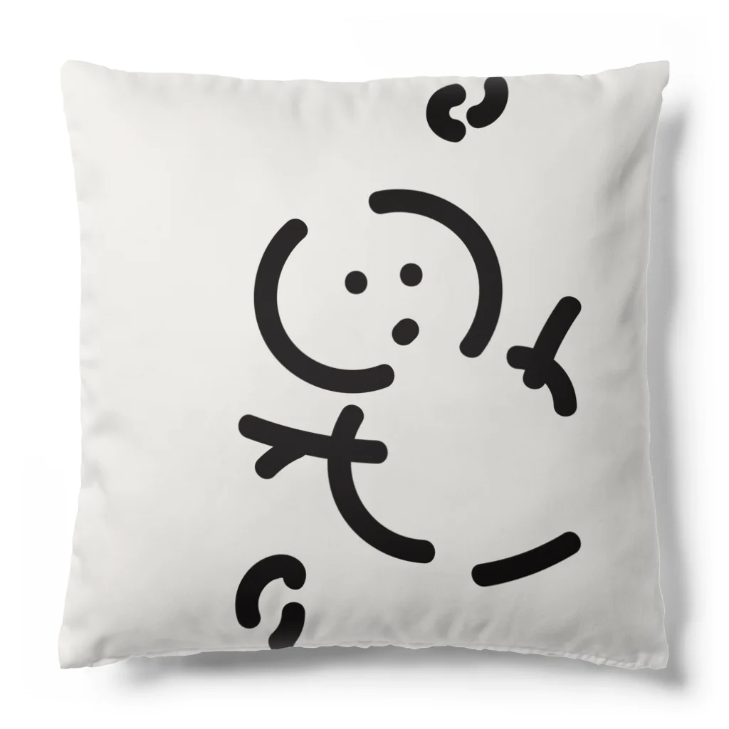 持って帰れる冬のわくわく。の雪だるま Cushion