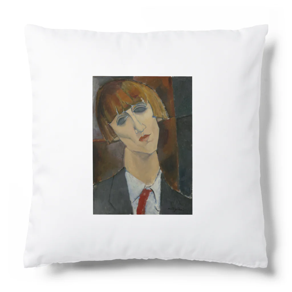 museumshop3の【世界の名画】アメデオ・モディリアーニ『Madame Kisling』 Cushion