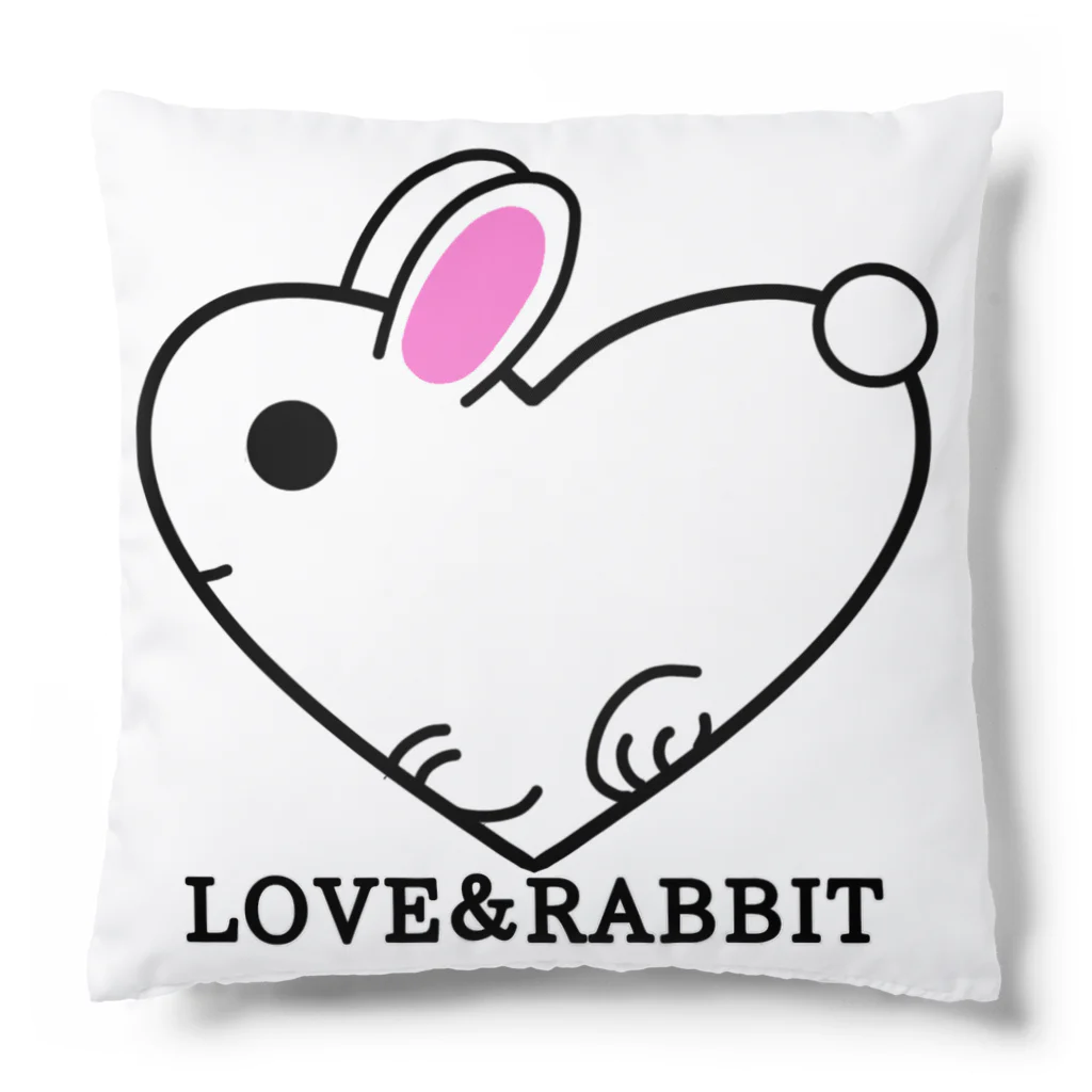 kazeou（風王）のLOVE＆RABBIT Cushion