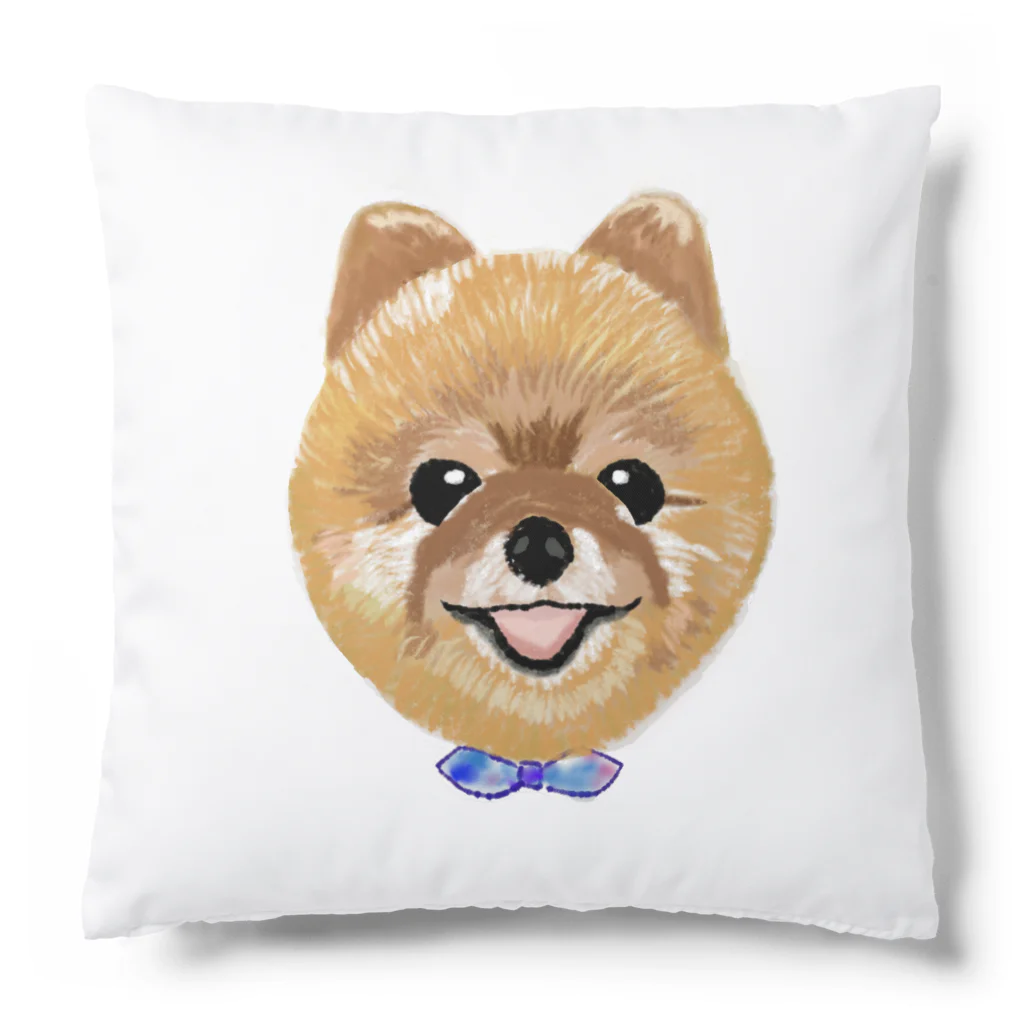 くるまさんの橙色さんちのポメちゃん♡ Cushion