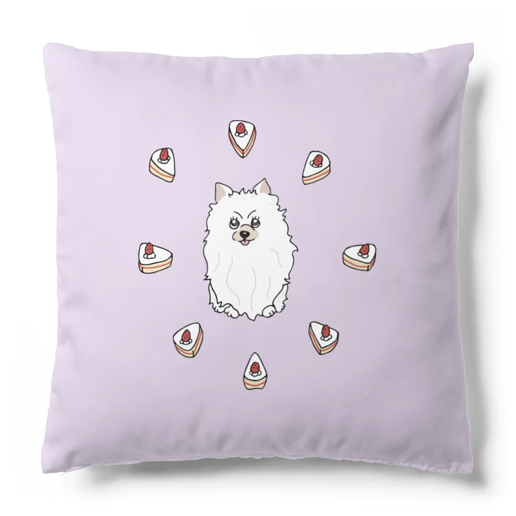 Hinanochin.shopの a pomeranian / shortcake Cushion