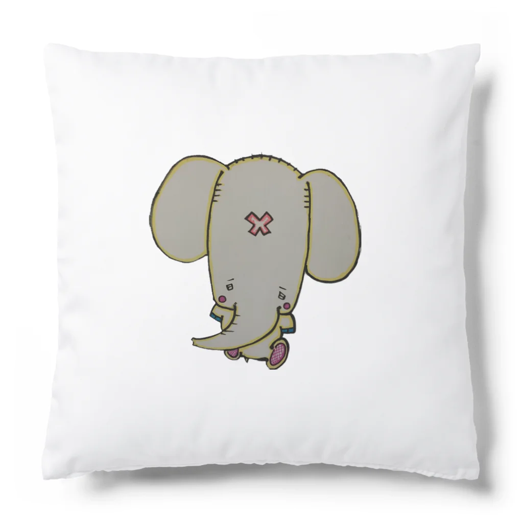 ki-tan shopのBANゾウ君 Cushion