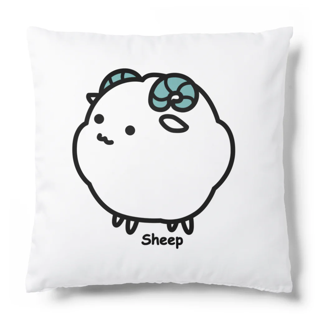 yuccoloのふわもこひつじ Cushion