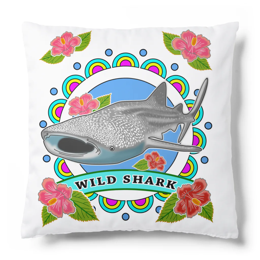 かいほう屋のWILD SHARK  ジンベエザメ Cushion