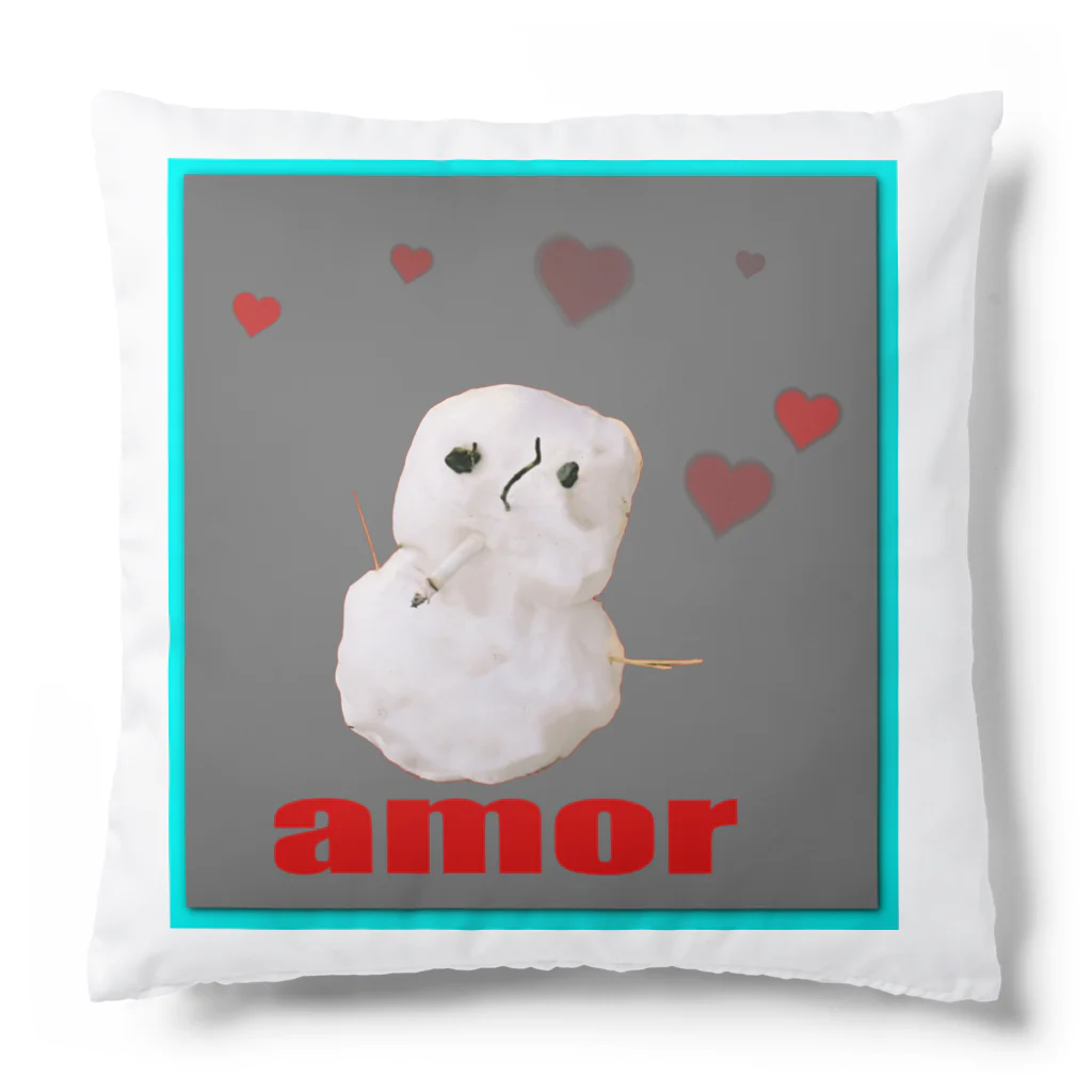 meekorotanのsmoker SnowMan Cushion