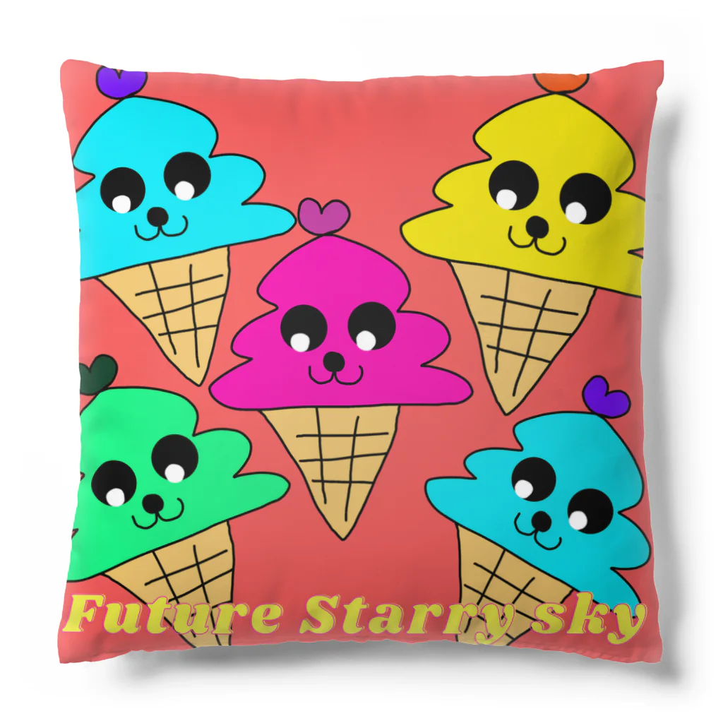 Future Starry Skyのソフトクリーム🍦 Cushion