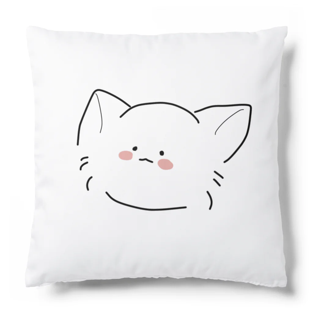 シンプル＆可愛いのゆるふわにゃんこ Cushion