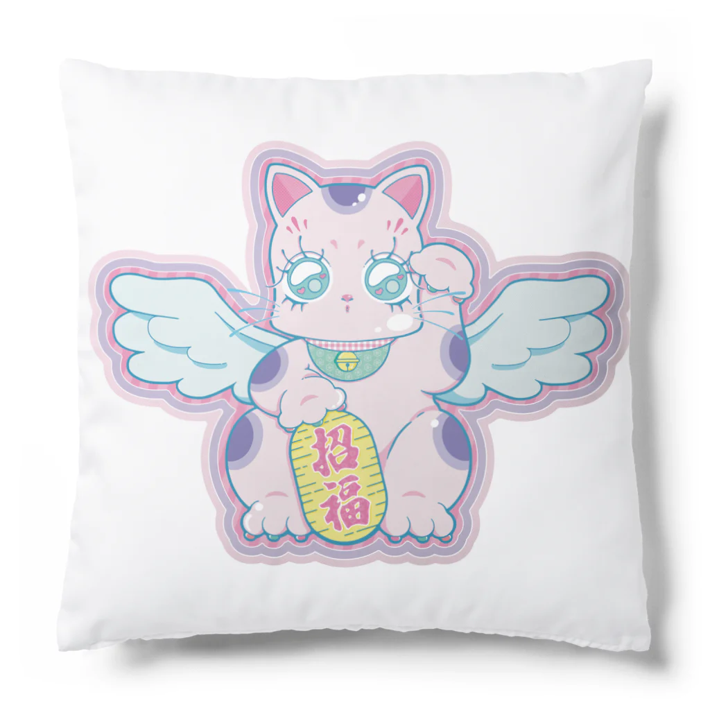 誘いの令和の招き猫ちゃん Cushion