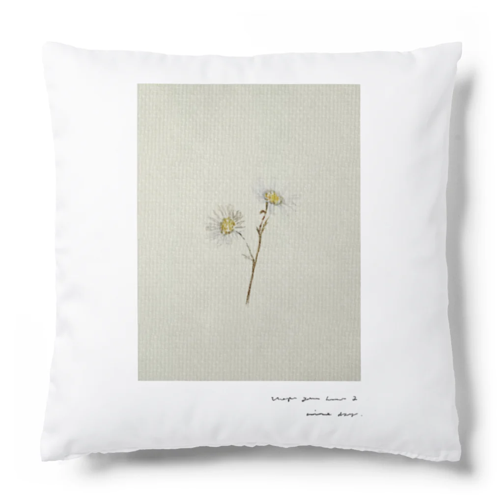 rilybiiのAntique beige green milky yellow ** Cushion