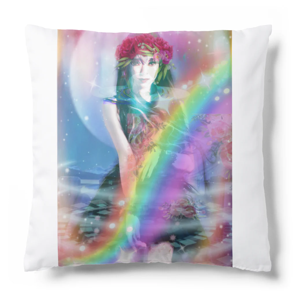 💖宇宙整体♪🌈♪こころからだチャンネル♪💖のuniversalPrincess healing rainbow Cushion