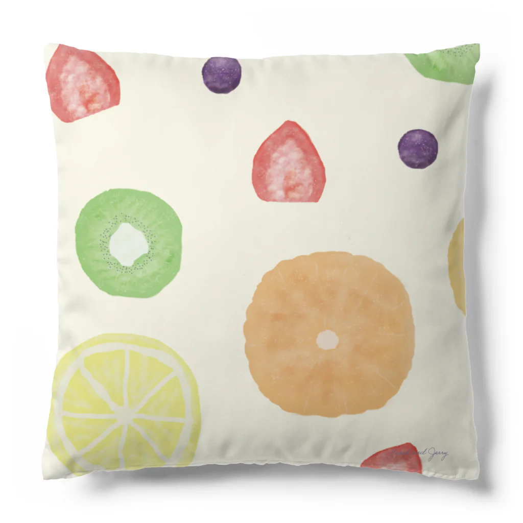 Peach and Jerryのfruit Cushion