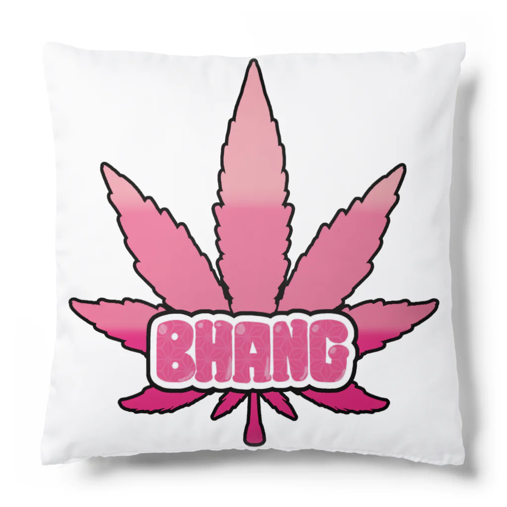 bhang-shopのbhangロゴグッズ Cushion