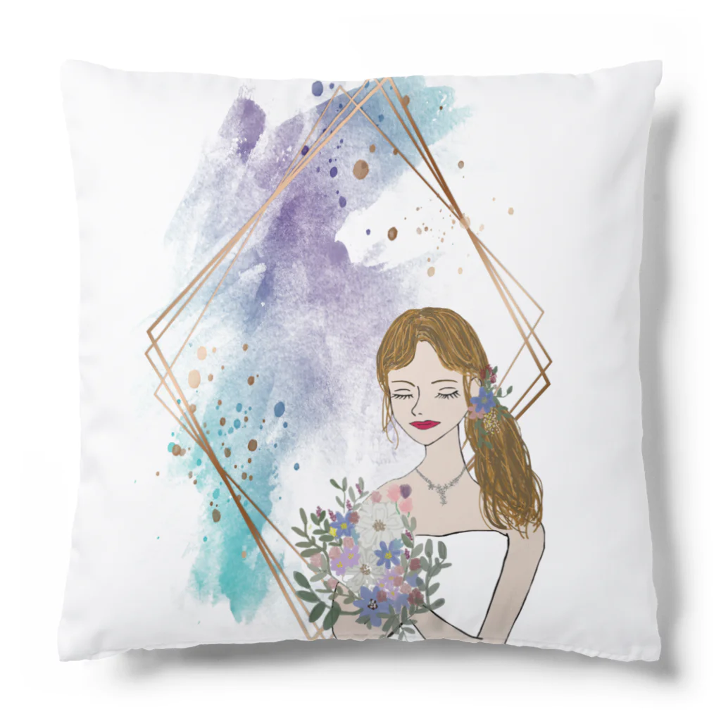 mainene＊のporter le bonheur💐 Cushion