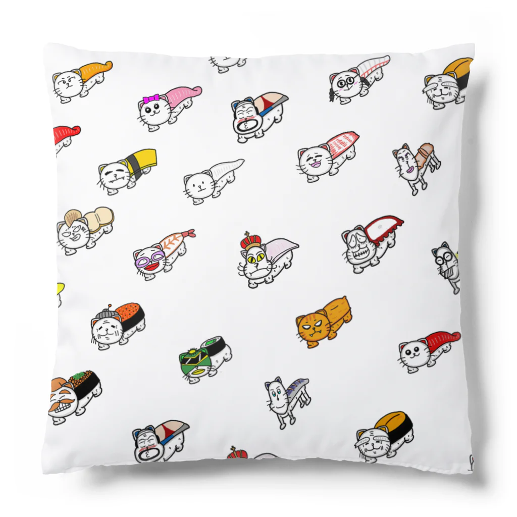 ヒロクレスのすしネコ Cushion