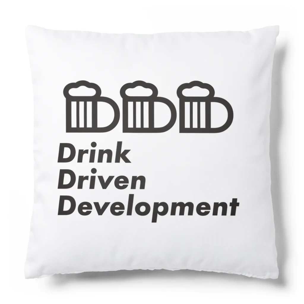 __developer__のアルコール駆動開発 –Drink Driven Development– クッション