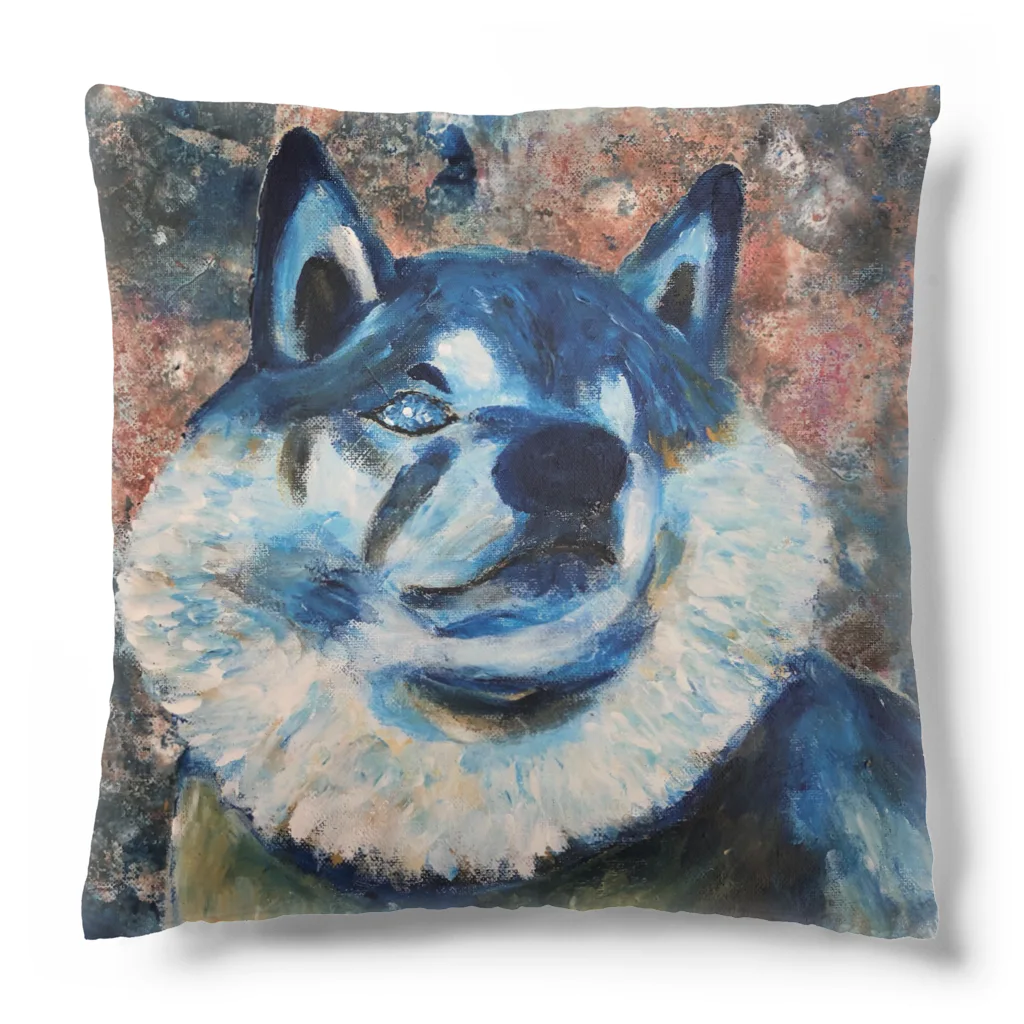 muzuneeのshibaholmes ムズ絵5 Cushion