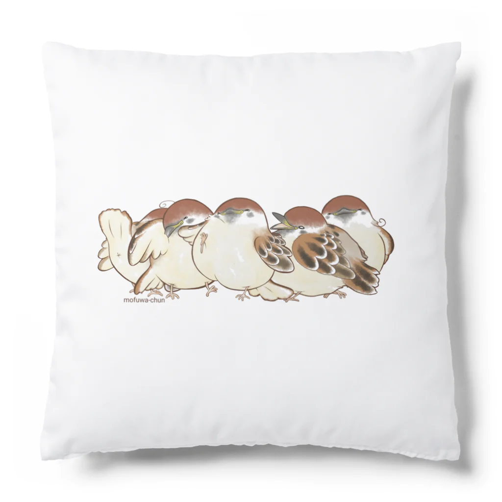 もふわちゅんSUZURI店。のもふわちゅん・集合！ Cushion