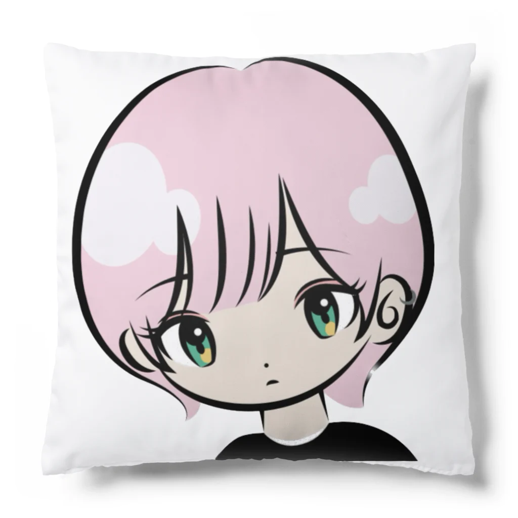 モモコ・ヘルメッツのモモコ・ヘルメッツチャン Cushion