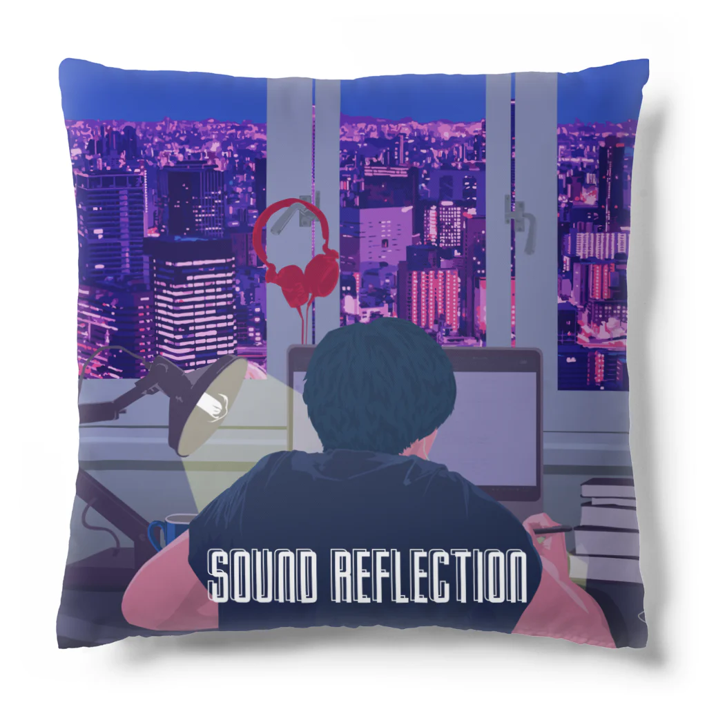 杜若 Tojaku｜Sound ReflectionのSound Reflection | COZY RADIO Cushion