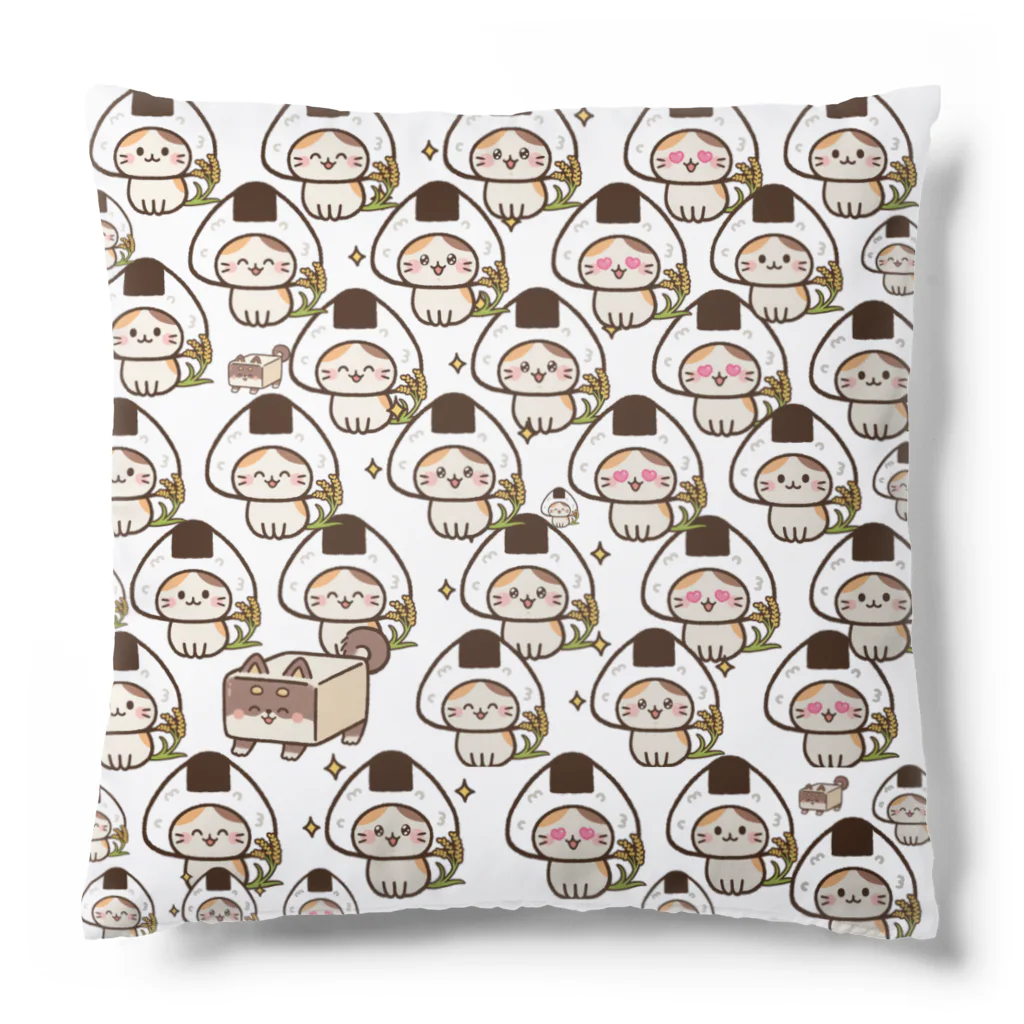 そいぬといねこのいねこたくさん？クッション Cushion