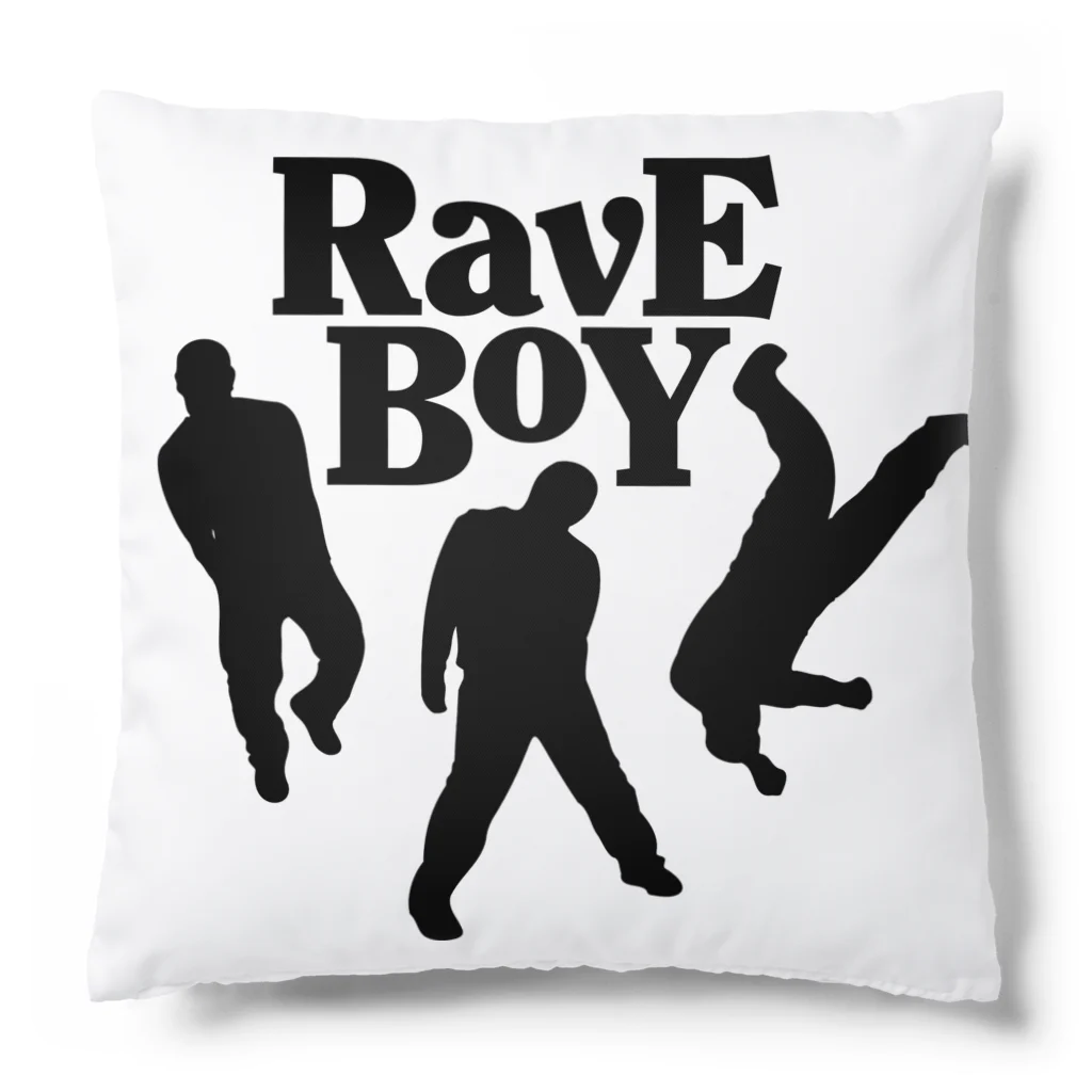 Mohican GraphicsのRave Boy Records Cushion