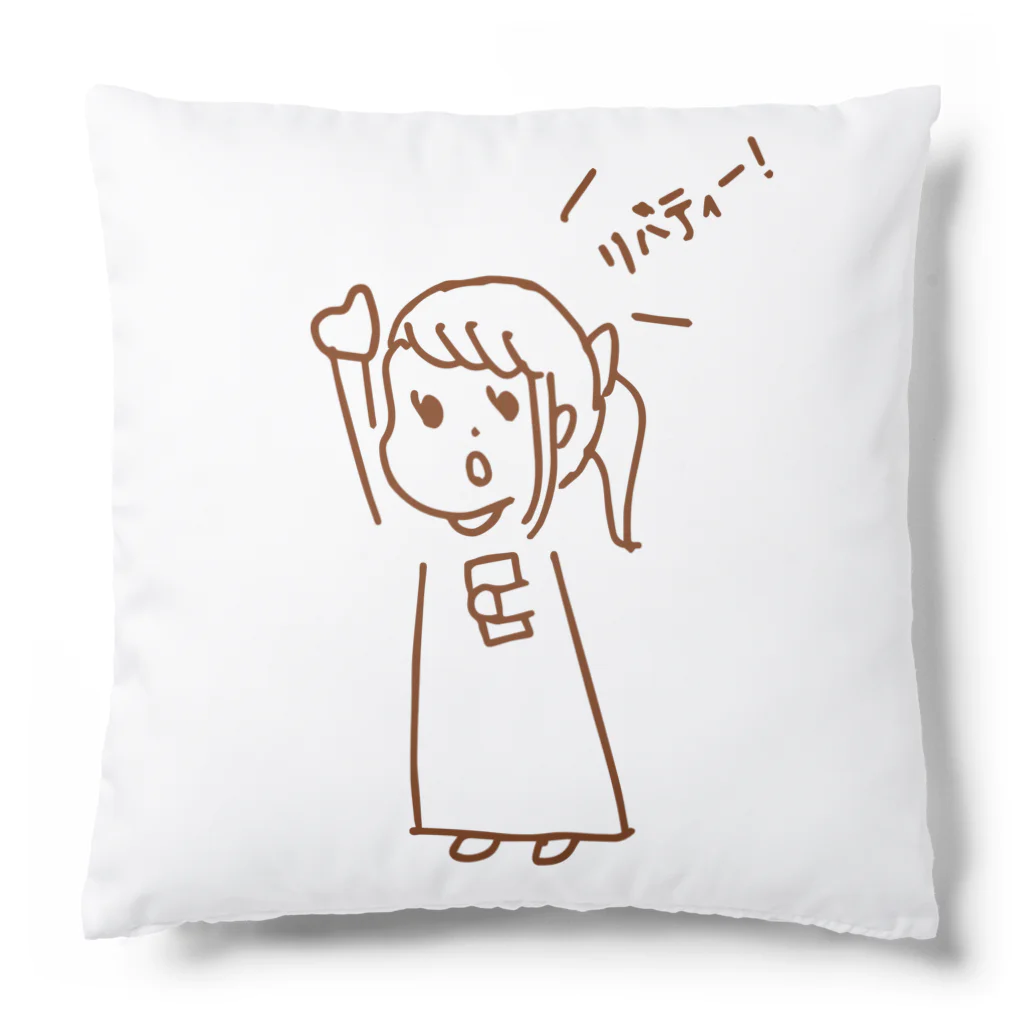 Liberty Storeのリバティーガール Cushion