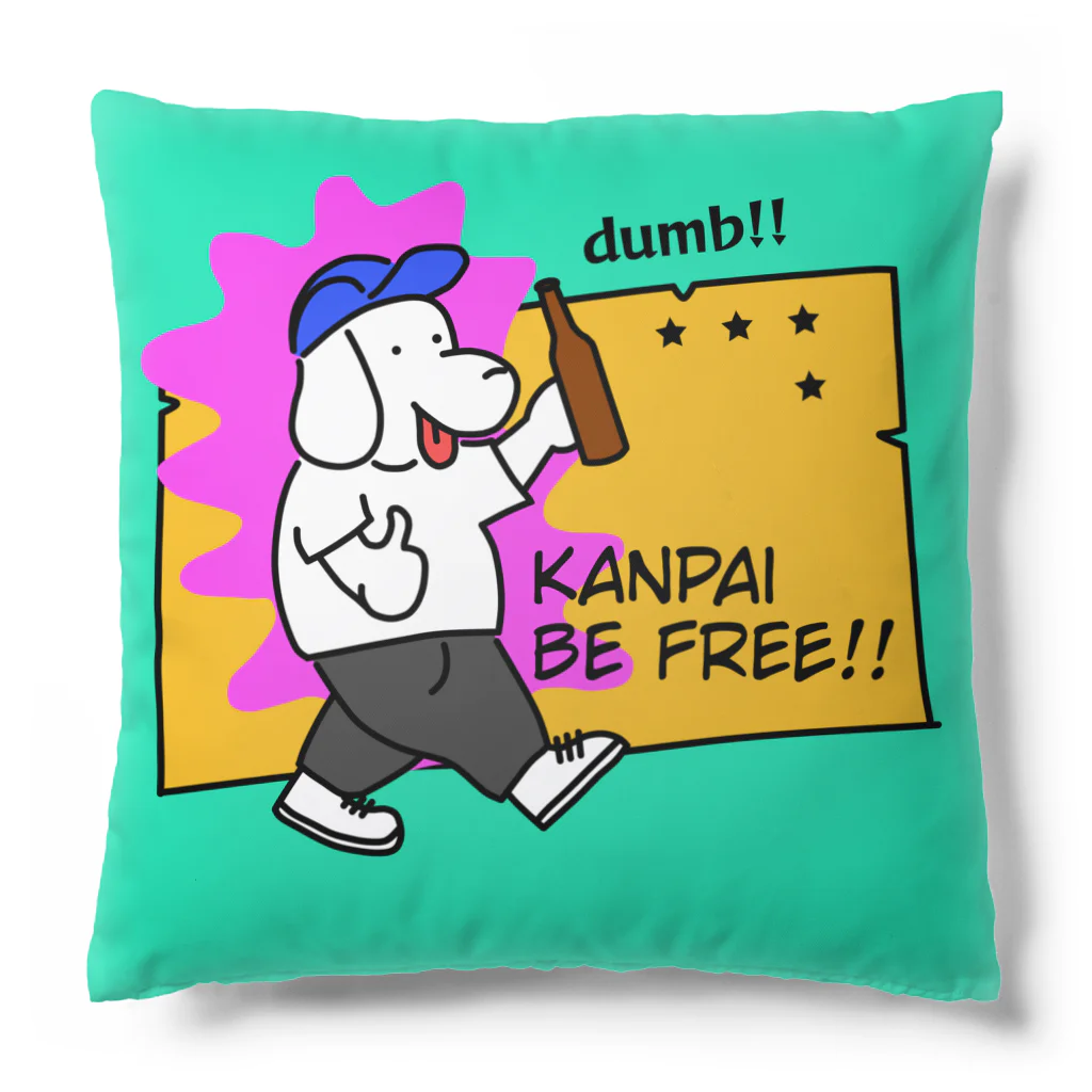 NaokicksのKANPAI BE FREE クッション