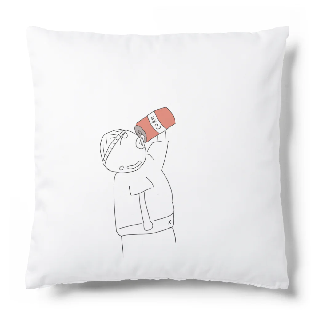 96-wedenesdayのぽっちゃりbooくん Cushion