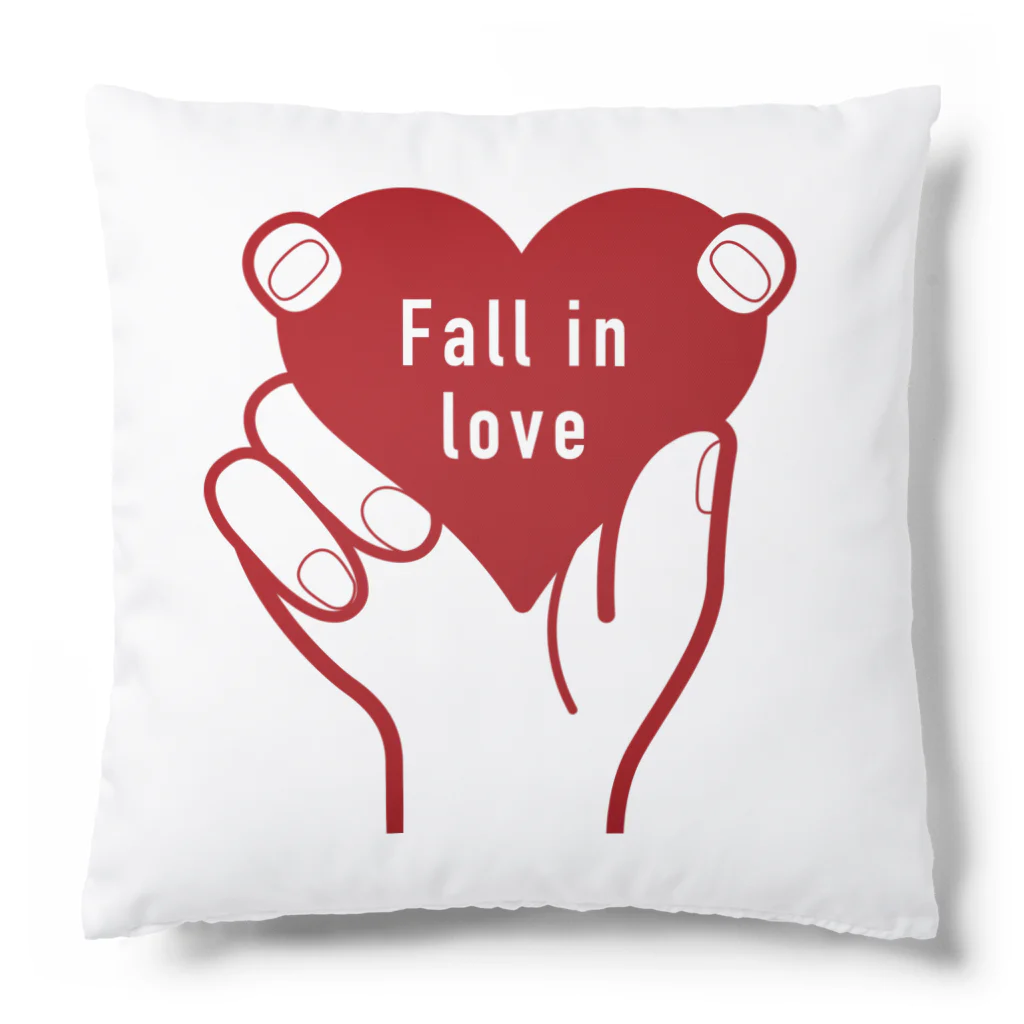 t-shirts-cafeのFall in love Cushion