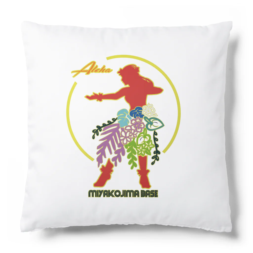 miyakojima_baseの南国の宮古島フラダンサー Cushion