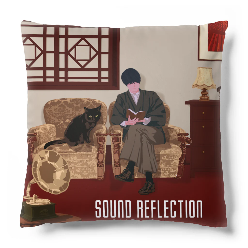 杜若 Tojaku｜Sound ReflectionのSound Reflection | TAISHO ROMAN Cushion