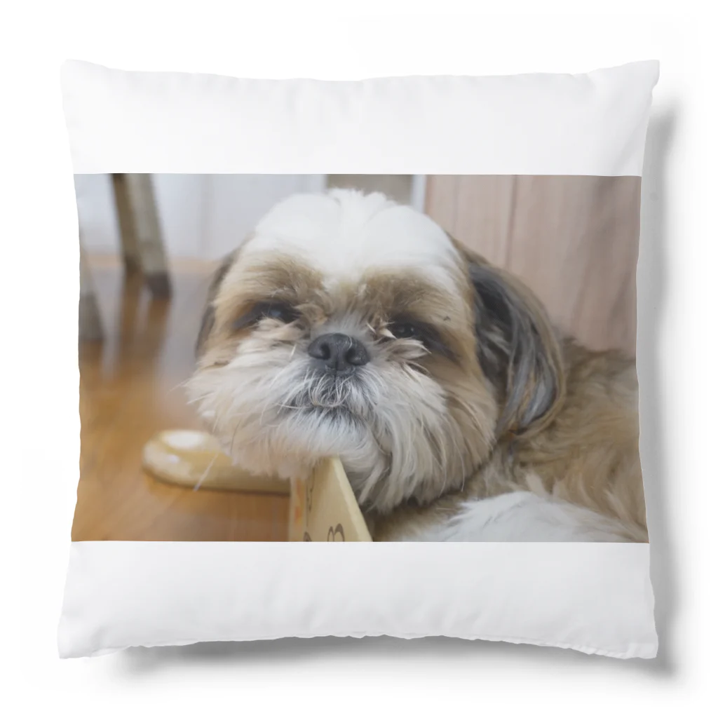 シーズー犬ふくちゃんのお店の寝る時に横に置いておきたいクッション Cushion