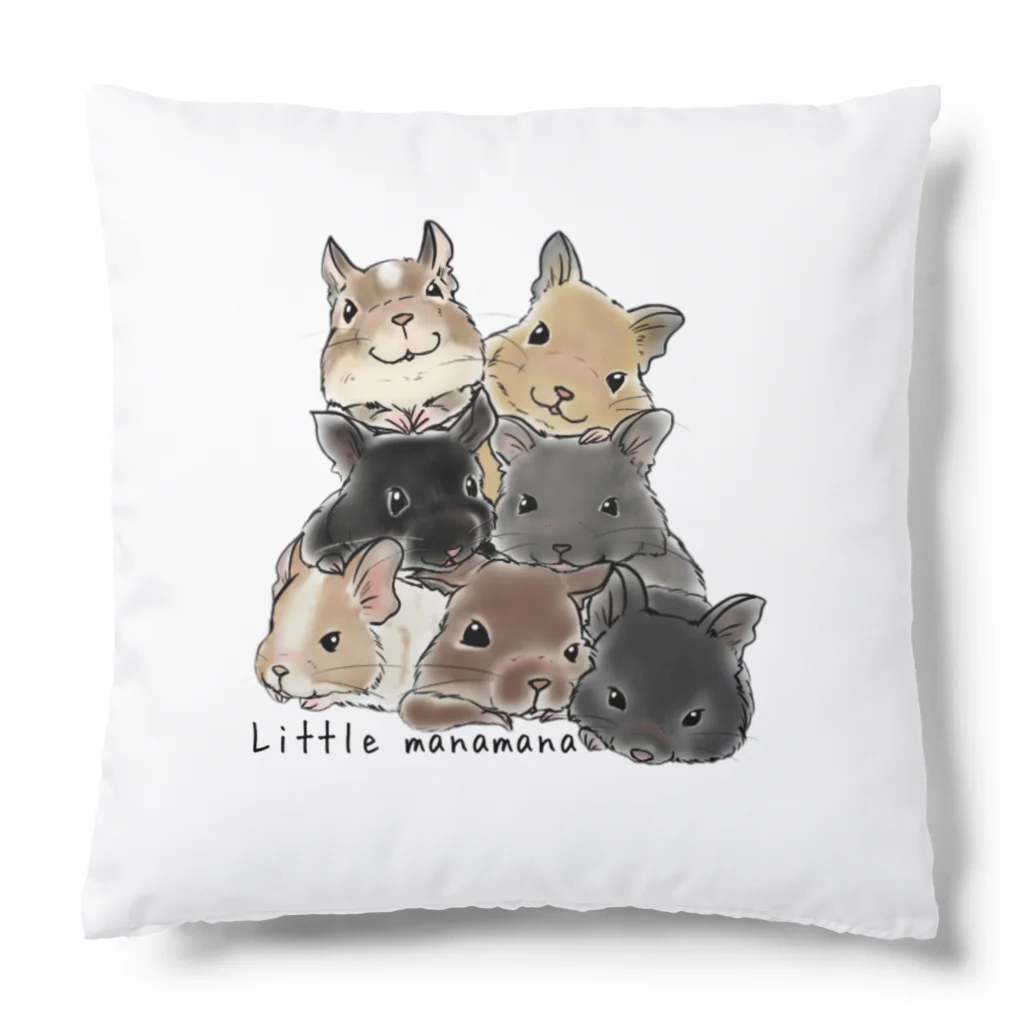 Little manamana リトルマナマナのLittle manamana 7colorデグー‘sアイテム Cushion