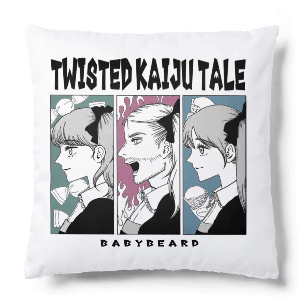 BABYBEARDのBABYBEARD "Twisted Kaiju Tale" クッション