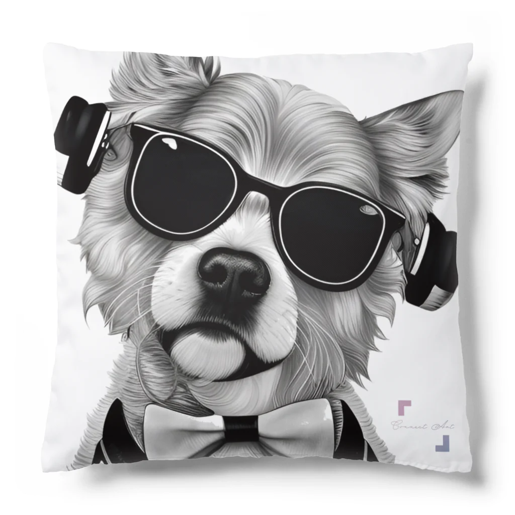 Connect Art SUZURI STOREのConnect Art 003 Dog Cushion