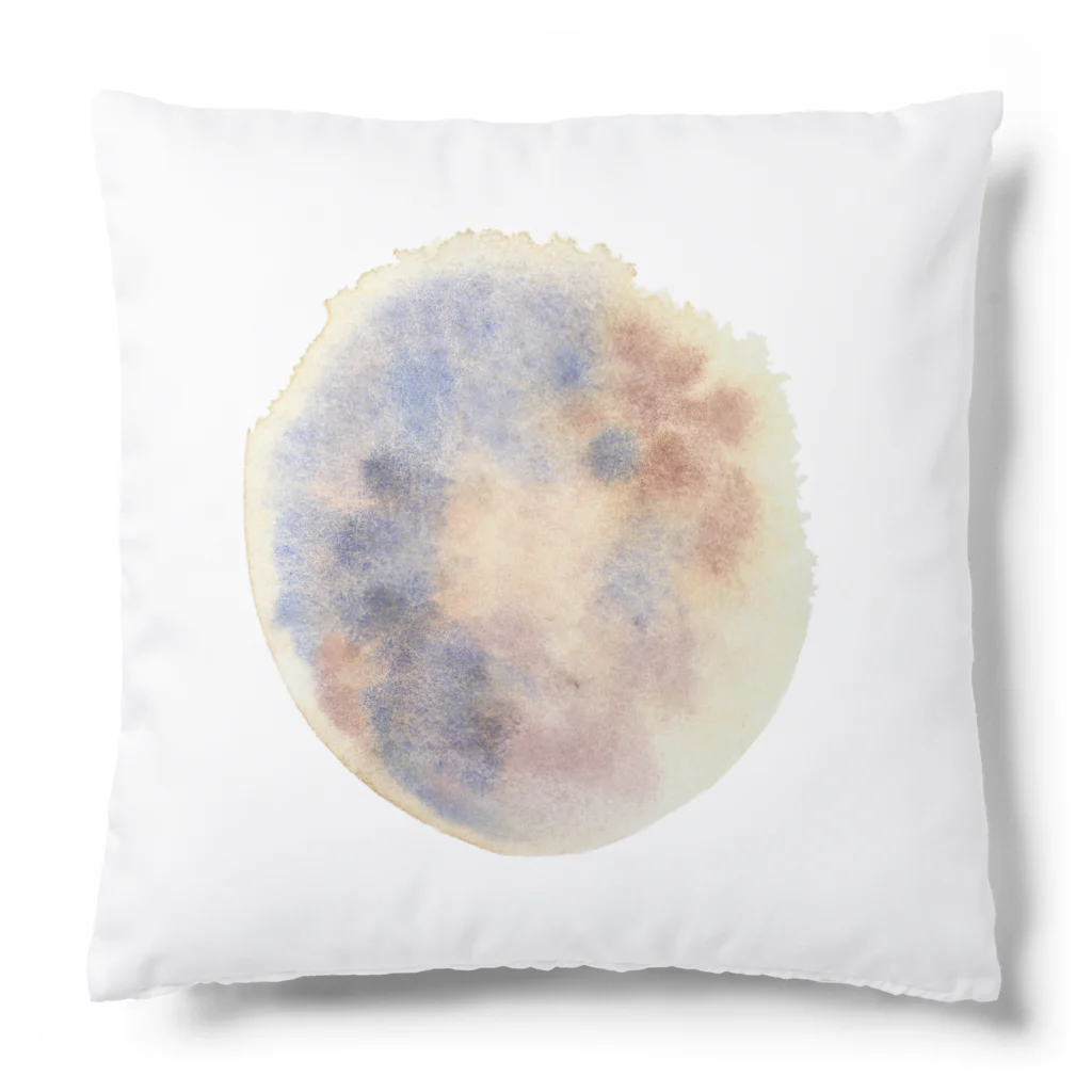 c5watercolorの水彩ペイント・月の裏側 Cushion