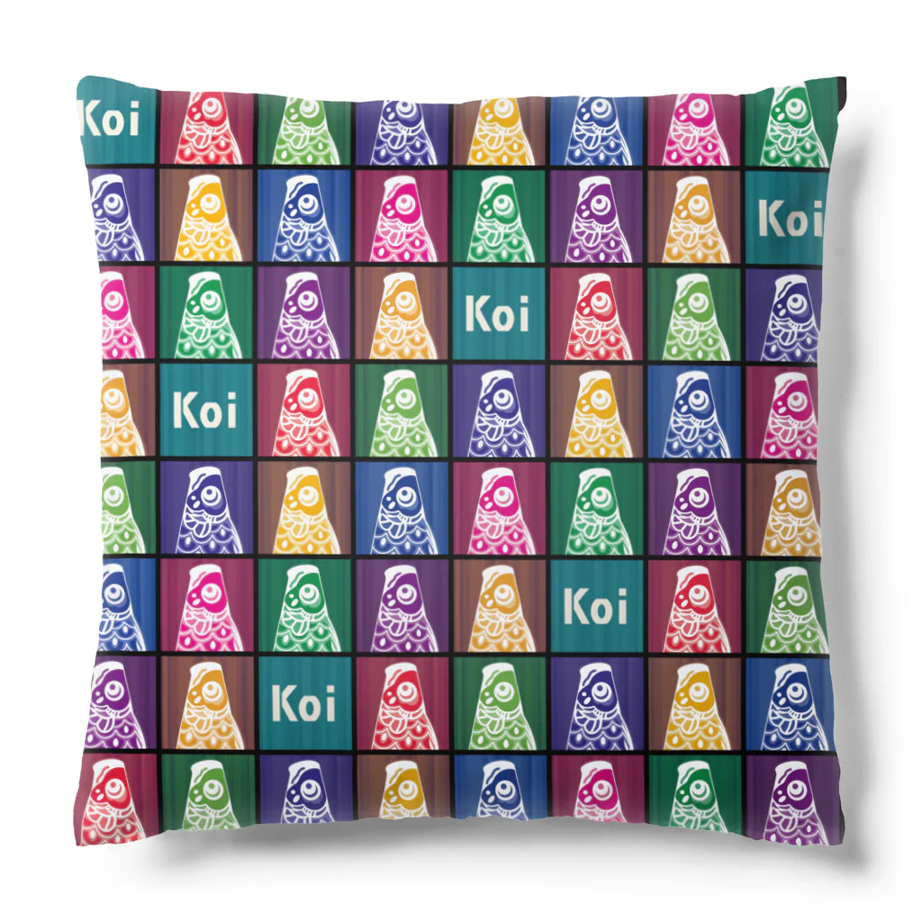 ハナドリカ SUZURI店のKoi(コイ) Cushion