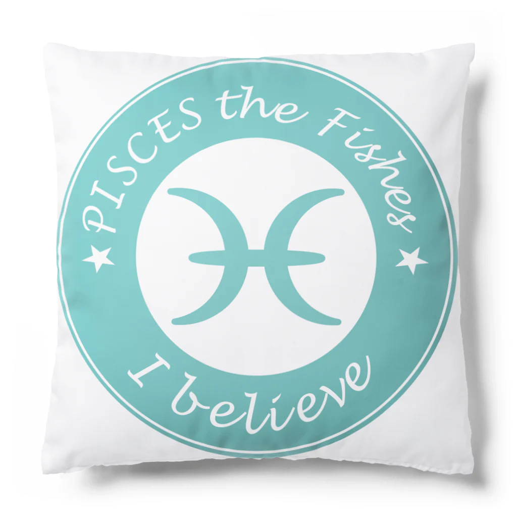 Yuko’ｓ Galleryの12星座キーフレーズ&パワーカラー～うお座～ / 12 zodiac key phrase & power colour - Pisces - Cushion