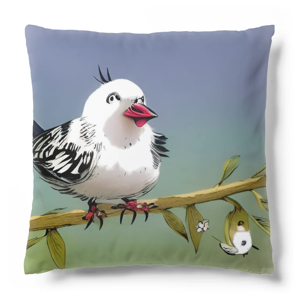 鳥愛のとらとりオリジナル Cushion