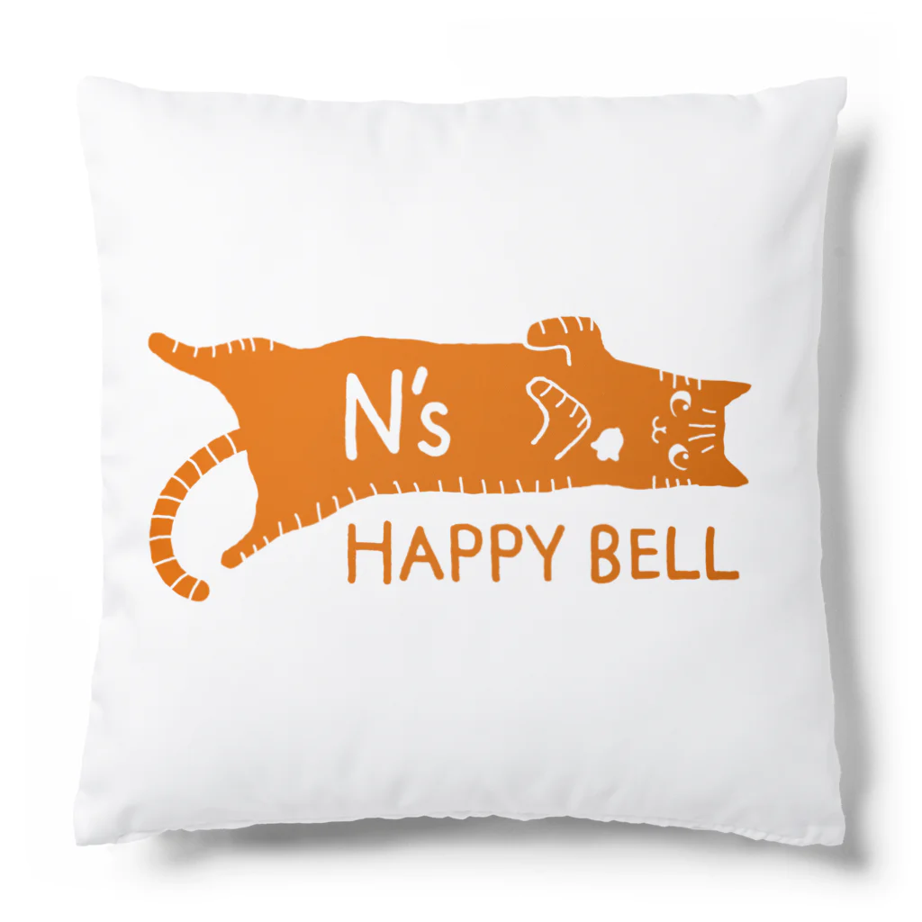 N's HAPPY BELLのN's HAPPY BELL（ロゴ） クッション