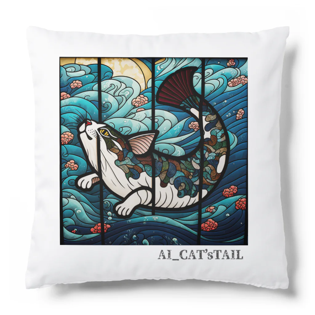 AI_CATTAILのAI_CAT'sTAIL　変猫　サバ　C・B Cushion