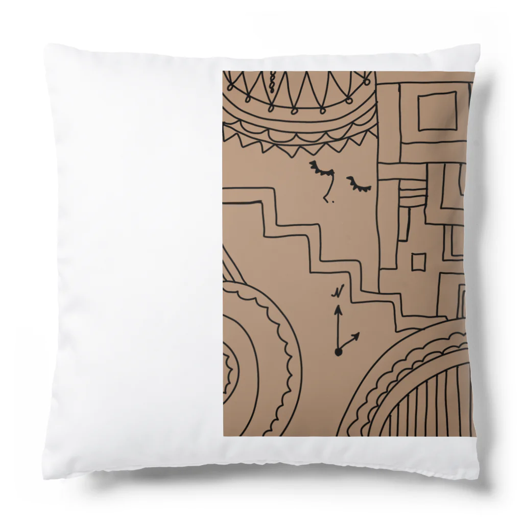 1080shopのARTモドキ七 Cushion