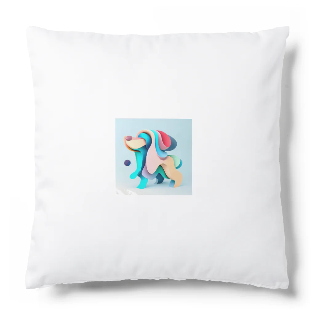 sweetsmailstudioの創造模型　わんちゃん Cushion