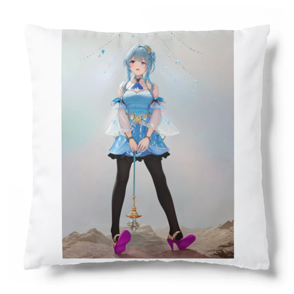 ウエスタンガールズの美少女A Cushion