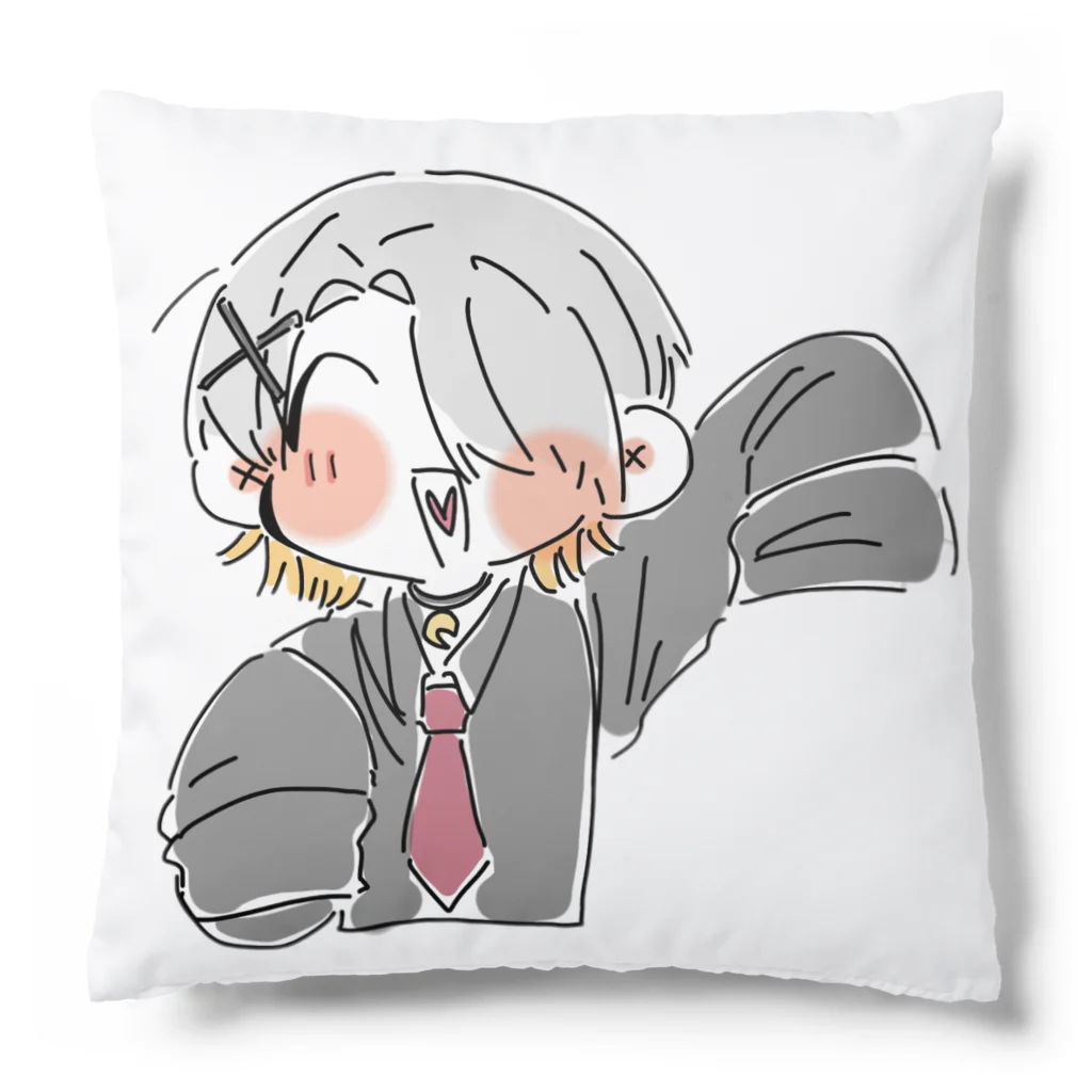 ひよこの非常食のくろず Cushion